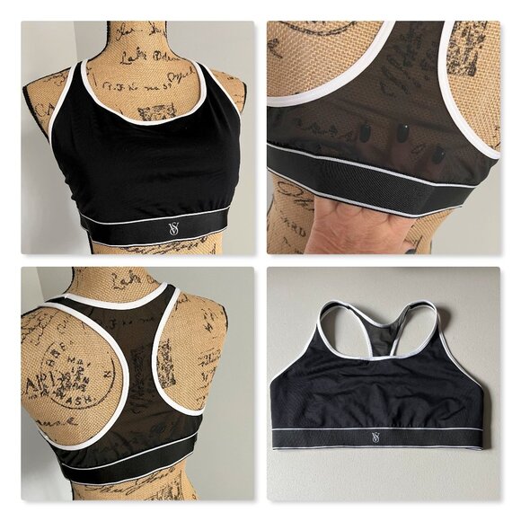 Victoria's Secret VSX The Player Racerback Sport Bra Sz XL - Picture 5 of 8